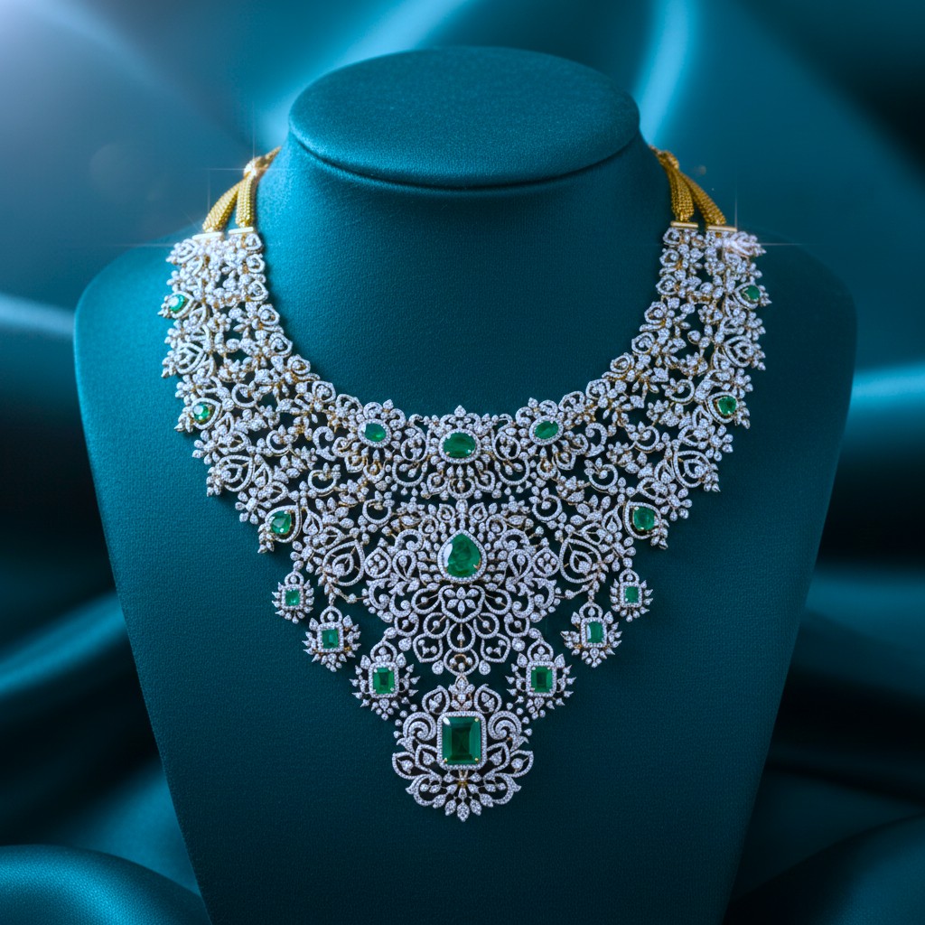 Diamond Necklace Sets